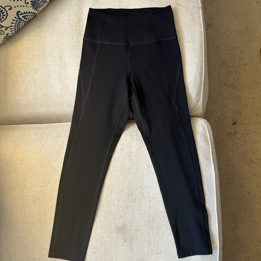 Black Compressive High-Rise Legging